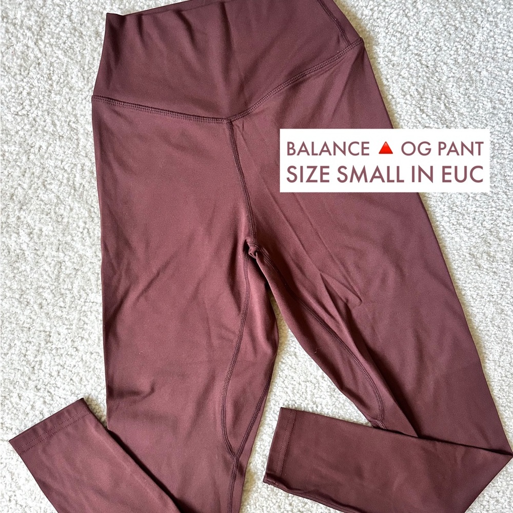 Balance Vitality OG Pant legging - brown color - size small